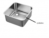stainless steel sink bowl